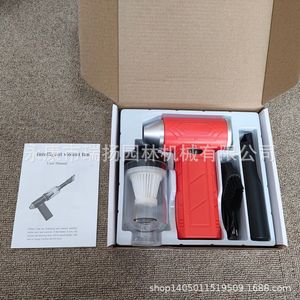 Wireless Car <b>Vacuum</b> Cleaner 0.5L-1L Battery Powered Red Multi Function <b>Portable</b> Handheld For Auto Interior Cleaning - Product Image 2