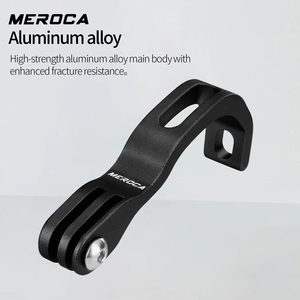 Soporte de Aluminio MEROCA para Luz Delantera, Compatible con Bicicletas Plegables <span class=keywords><strong>Brompton</strong></span>, Accesorio de Ciclismo - Product Image 4