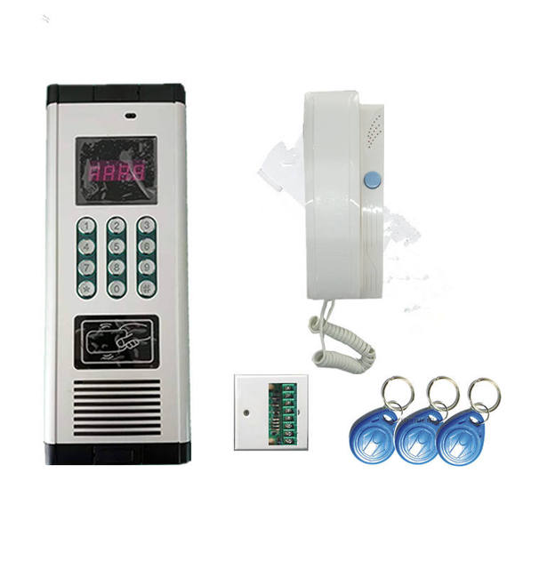 2/3 Wire Intercom Audio Door Telephone System Is Used for Entrance Guard of Apartment Building 2/3 Wire Intercom Audio Intercom