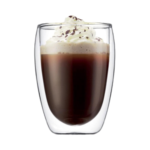 Mug en verre borosilicate à <span class=keywords><strong>double</strong></span> <span class=keywords><strong>paroi</strong></span>, écologique, verres à <span class=keywords><strong>latte</strong></span> <span class=keywords><strong>macchiato</strong></span>, 350 ml, lot de 2, tasses en verre résistantes à la chaleur - Product Image 2