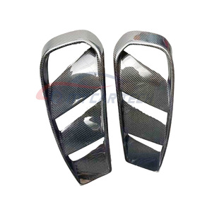Évent de pare-chocs avant en fibre de carbone pour <span class=keywords><strong>Mercedes</strong></span> Benz GLA200 GLA45 X156 2014 2015 2016 2017 2018 2019 - Product Image 2