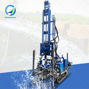 Machines de forage de puits portables OCEAN, équipement de forage de puits d'air avec compresseur - Product Image 1