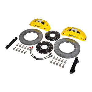 ชุดเบรก ICOOH สีแดง <span class=keywords><strong>F50</strong></span> พร้อมคาลิปเปอร์ 4 ลูกสูบ ขนาดจานเบรก 300 355 มม. สำหรับรถยนต์ซูซูกิ แลนด์ครุยเซอร์ 300 บีเอ็มดับเบิลยู โตโยต้า - Product Image 2