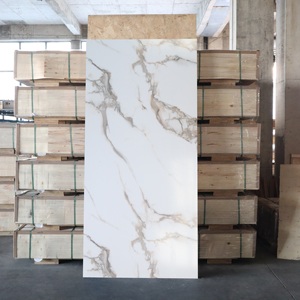 Lastra in PVC Effetto Marmo Lucida Impermeabile 4x8 Piedi con <span class=keywords><strong>Rivestimento</strong></span> UV e Superficie Liscia per Rivestimenti <span class=keywords><strong>Interni</strong></span> - Product Image 6