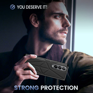 Hỗ trợ Samsung Galaxy Z gấp 5 chia sẻ pin sạc không dây thân thiện lật 5 4 3 2 màng bảo vệ và bảo vệ chống sốc - Product Image 5