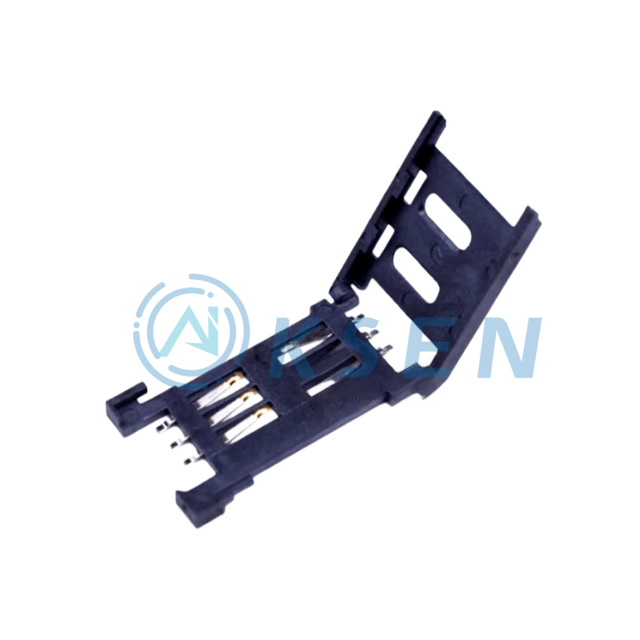 AI-KSEN SIM Card Holder Flip Style 6-pin Mobile Phone Holder Communication Card Holder SAM 6-pin