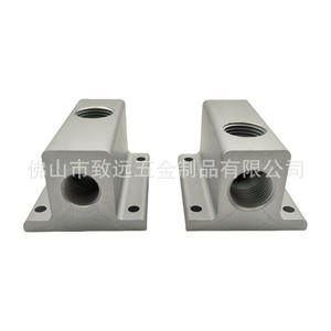 Kit de salida para compresor de aire 2-8101T de aluminio para válvulas de colectores bidireccionales de 4 puertos - Product Image 5