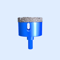 Boîte en carton de 8 pièces, jeu de forets diamantés haute performance 6-65 mm, finition bleue M14, modèle 037, granit, marbre, carrelage, verre, pierre