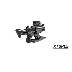 10 pièces/sac étoile accessoires armes Figure équipement de protection militaire chasseurs de primes bloc de construction jouet guerres - Product Image 1