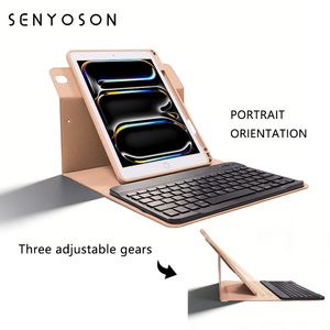 เคสหนัง PU หมุนได้ 360 องศา SYX OEM/ODM สำหรับ <span class=keywords><strong>iPad</strong></span> 10th 10.9 นิ้ว และ <span class=keywords><strong>iPad</strong></span> 11th 11 นิ้ว พร้อมฟังก์ชั่นเปิด/ปิดอัตโนมัติ - Product Image 4