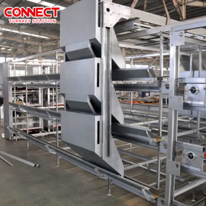 Structure <strong>Poultry</strong> <strong>Farm</strong> Shed Building Breed Feed House Design Construction Steel Chicken Sheds Coop Layer Cage System - Product Image 5