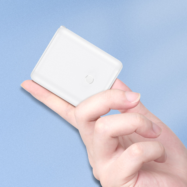 New Design 2-in-1 5000mAh Fast AC Wall Charger Power Bank Custom Portable Powerbank Battery Bank