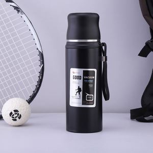 High Quality 304 Stainless Steel Insulation Vacuum <b>Flask</b> Outdoor Sports Drinking Water <b>Bottle</b> With Rope - Product Image 2
