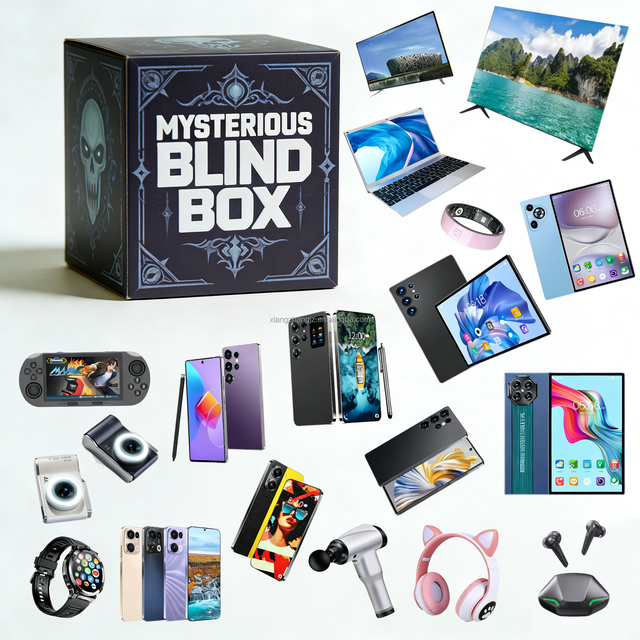 2026 New Arrivals Surprise Mysterious Boxes High Quality Electronic Earbuds Smartphone Tablet Gaming Headset Lucky Mystery Boxes