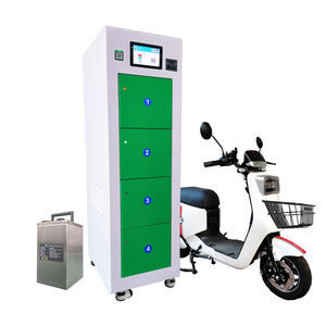 Shared Battery Exchange Cabinet Electric Motorcycle Battery Exchange <strong>Station</strong> Outdoor Battery <strong>Charging</strong> Cabinet - Product Image 1