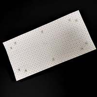 Feuille diffuseur de lumière LED découpable individuellement DC24V pour comptoir en marbre, rétroéclairage CRI90, pas de LED 17mm, garantie 5 ans
