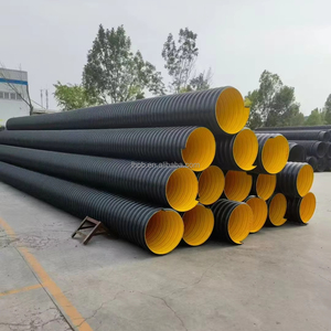 Tubería de Plástico Corrugada de Doble Pared para Alcantarillado Subterráneo de HDPE, 300 mm, 400 mm, 500 mm, 600 mm - Product Image 1