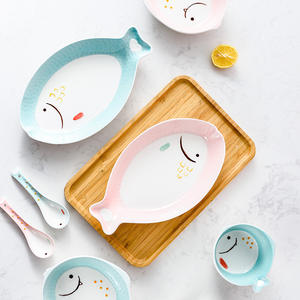 Cute Ceramic <b>Bowl</b> Set For Single Meals Japanese Style Tableware With Spoon Home Use Personal Gift - Product Image 2