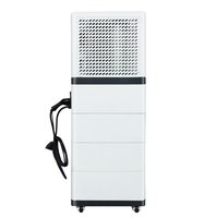 Portable tout en 7kw onduleur hybride système d'énergie solaire 110v IP65 lifepo4 EV chargeur Type 2 stockage d'énergie 15kwh