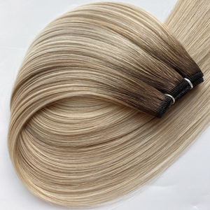 Extensions de cheveux humains brésiliens non traités, couleur naturelle, vente en gros, sans colle, perruque en dentelle couleur naturelle - Product Image 1