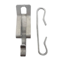 Clips de fixation pour câbles chauffants de toiture, clips de fixation pour éclairage extérieur, clips de fixation pour dégivrage de neige, en aluminium électroplaqué jusqu'à 20 mm