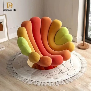 Italiano creativo Anemone <span class=keywords><strong>Giovannetti</strong></span> divano singolo moderno minimalista soggiorno pigro per il tempo libero sedia girevole - Product Image 6