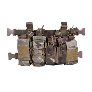 حقيبة صدر تكتيكية متعددة الوظائف من النايلون مع جيب لإدارة الذخيرة - Product Image 1