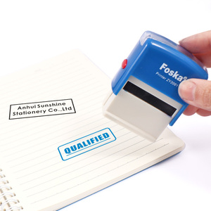Timbro Autoinchiostrante FOSKA per Piccole Imprese, Ideale per Documenti, Imballaggi, Ufficio e Esigenze Quotidiane di Timbratura - Product Image 2