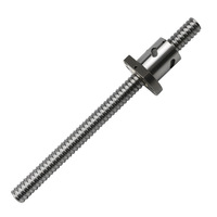8มิลลิเมตรบอลสกรูตะกั่วจากไต้หวันความถูกต้อง CNC เครื่อง CNC บอลสกรู1204 1605