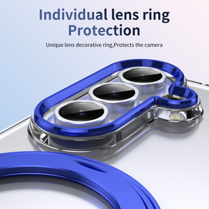360 ° ตัวยึดแม่เหล็กหมุนได้เคสใสสำหรับ <span class=keywords><strong>Samsung</strong></span> Galaxy Z Fold 7ฝาปิดให้ความรู้สึกน้ำแข็งกันตกพร้อมตัวป้องกันหน้าจอในตัว - Product Image 6