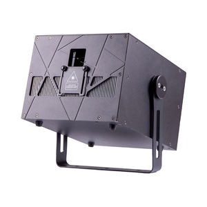 เครื่องเลเซอร์แสดงแสงสี ดีเจ อุปกรณ์เลเซอร์ RGB สีสันครบถ้วน 20 วัตต์ รองรับการเชื่อมต่อ SD Card ILDA ควบคุมด้วยเสียง ระดับการป้องกันน้ำ IP33 เหมาะสำหรับใช้งานในสวน - Product Image 3