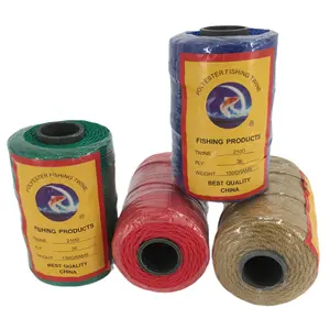 Sustainable Fishing polyester Thread 210D Bag Closing Thread 100% Polyester Filament High Tenacity Thread