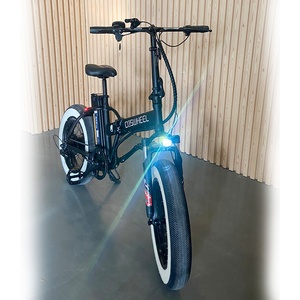 Bicicleta Eléctrica Plegable Coswheel <span class=keywords><strong>F1</strong></span> <span class=keywords><strong>2022</strong></span>, Fácil de Conducir, Bicicleta Eléctrica Híbrida de Ciudad, 48V/500W - Product Image 3