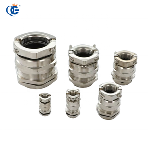 Prensaestopas industrial de latón niquelado con rosca G, impermeable IP68, <span class=keywords><strong>doble</strong></span> bloqueo, diseño antidesprendimiento y antidesenganche - Product Image 5