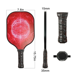 <span class=keywords><strong>Raquette</strong></span> personnalisée OEM en fibre de carbone, nid d'abeille en PP, graphite et caoutchouc. Fabricant de raquettes en caoutchouc de haute qualité, vente directe. - Product Image 4