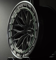 Rines Forjados Monobloque XINLAI Personalizados en Oro Rosa, Malla Fina, Diseño Cóncavo, 20 Pulgadas, 5x114.3 5x120 para Audi, Mercedes-Benz y Porsche