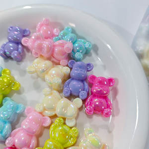 Xinghao - Nuevo Llavero de Cadena para Teléfono Móvil con Diseño de Oso de Dibujos Animados Colorido, Accesorios de Acrílico/Plástico/Lucite - Product Image 5