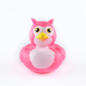 2025 nouveau grand hibou mode jouets de bain plusieurs couleurs jouets à presser et <span class=keywords><strong>canard</strong></span> de douche pour les enfants pour la plage et l'heure du bain - Product Image 2