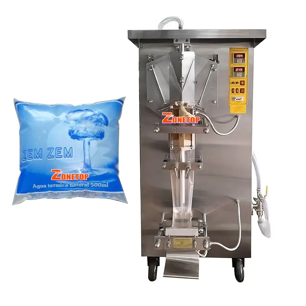 Zonetop petite machine pour sachet deau / Sachet Water Bag Machine de découpe pour remplir l'eau dans le sachet
