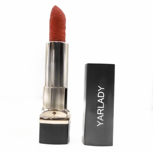 Cosmetici trucco trasparente appariscente diamanti luccicanti rossetto tappetino glitterato rossetto Private Label No Logo lusso 3.5g - Product Image 1