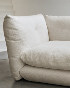 Modern Italian Design Stacked <b>Pillow</b> <b>Sofa</b> Luxury Modular Soft Upholstered Couch for Villa Living Room - Product Image 5