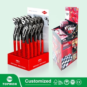 Tùy chỉnh siêu thị bán lẻ kệ trưng bày các tông hiển thị sàn Kệ Công cụ phần cứng Scissor hiển thị các tông đứng - Product Image 6