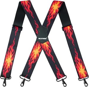 Bretelles de travail MELOTOUGH pour hommes, Bretelles pour ceinture porte-outils, Ceinture porte-outils de <span class=keywords><strong>charpentier</strong></span> avec bretelles - Product Image 1