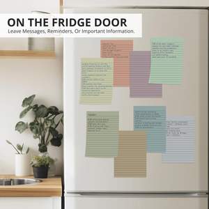 Note de vente chaude couleur rétro haute viscosité 100X150 livre de ligne 45 pages/livre 8 couleurs - Product Image 4