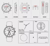 Nouveau Design Personnalisé avec Logo OEM, Montre Squelette Automatique Homme 42mm avec Boîtier en Acier Inoxydable Lumineux et Bracelet en Silicone