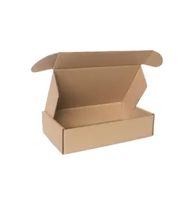공장 맞춤형 고급 골판지 의류 선물 포장 상자 인쇄 로고 의류 우편 상자