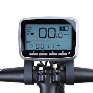 Ordinateur de vélo 8 broches compteur de vitesse affichage panneau d'ordinateur en acier avec moteur <span class=keywords><strong>48v</strong></span> et 36v <span class=keywords><strong>750w</strong></span> pièces d'accessoires d'alimentation - Product Image 5