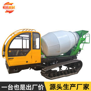 Camión Mezclador de Concreto Tipo Crawler, Camión Mezclador Todoterreno para Proyectos de Conservación de Agua en Terrenos Agrícolas - Product Image 5