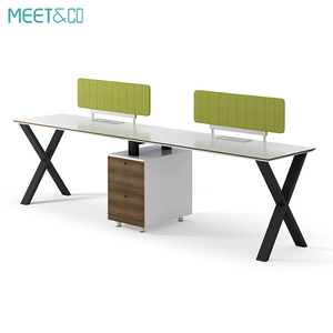 Op Maat Gemaakte Moderne Luxe L-Vorm Kantoorbureau Van Hoge Kwaliteit Houten Meubels Stijlvolle Cabriolet Executive Baas Managers - Product Image 3