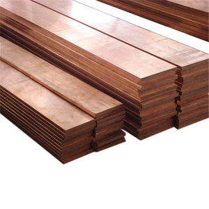 Barra/Busbar in Rame Puro 99,99% Placcato Stagno 90x8 80x8 50x10 60x10 80x10 6x100 10x100 18x60mm 8x80mm 8x100mm 8x125mm - Product Image 2